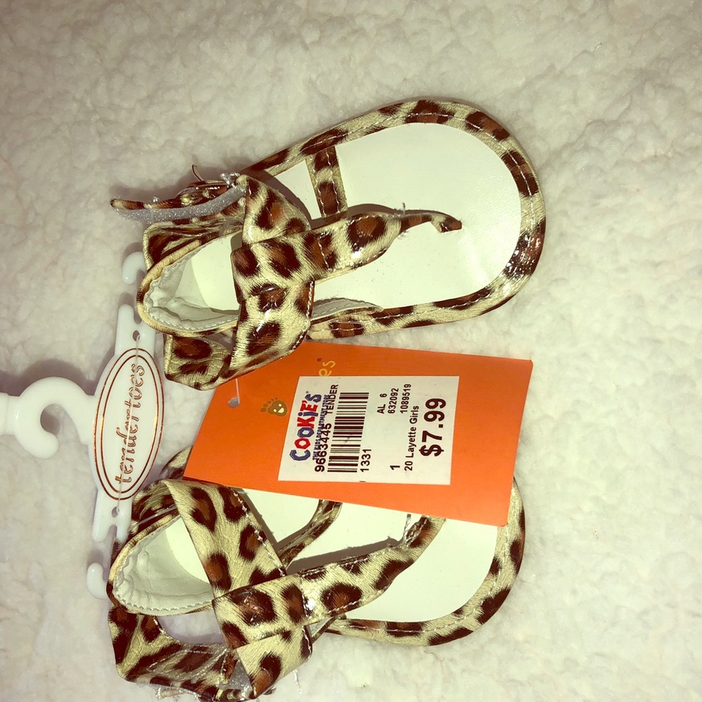 Infant size one sandals
